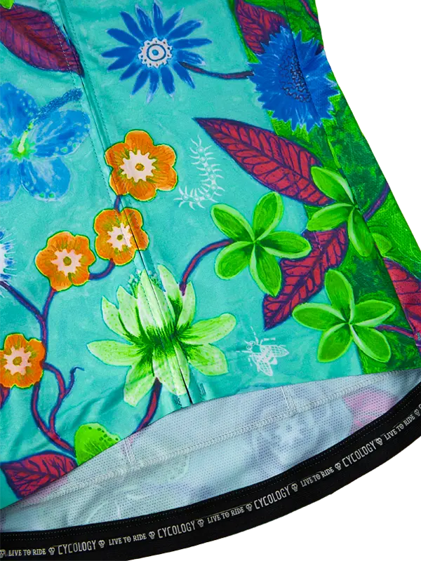 ALOHA WOMEN'S REBORN JERSEY AQUA