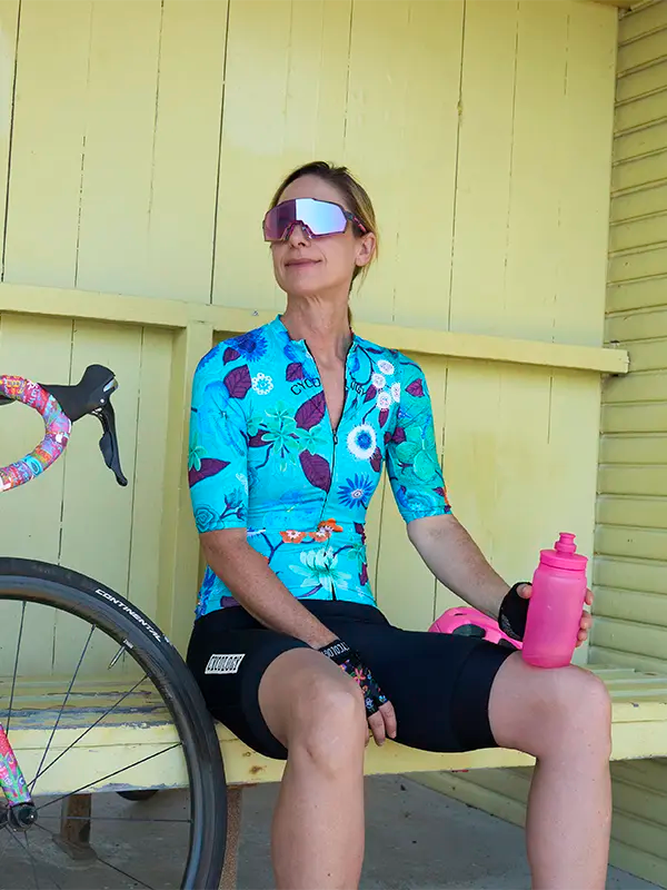 ALOHA WOMEN'S REBORN JERSEY AQUA