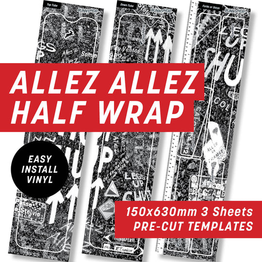 CYCOLOGY ALLEZ ALLEZ WHITE ハーフラッピング
