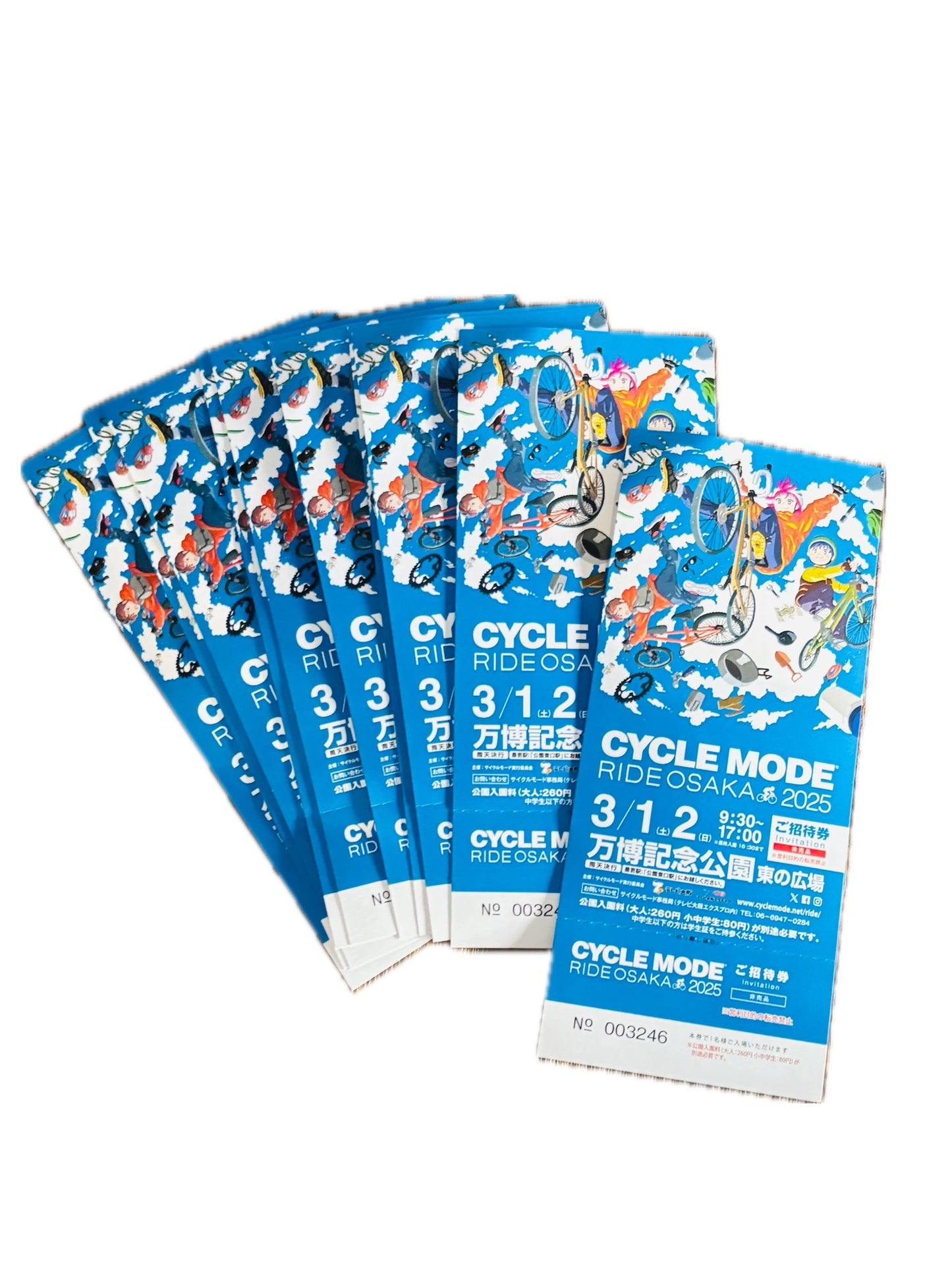 大阪サイクルモードライド 入場チケット