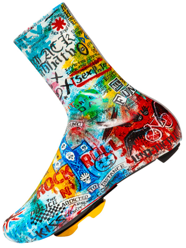 ROCK N ROLL CYCLING SHOE COVERS