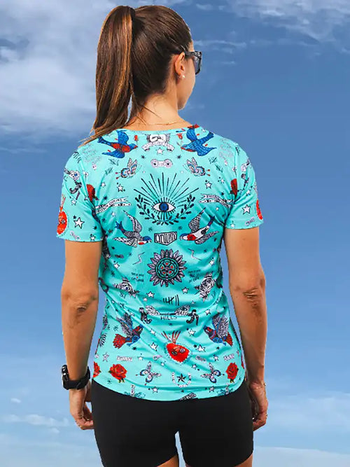 TATTOO WOMEN'S TECHNICAL T-SHIRT (取り寄せ対象商品)