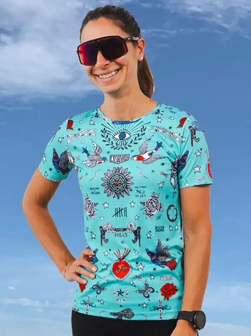 TATTOO WOMEN'S TECHNICAL T-SHIRT (取り寄せ対象商品)