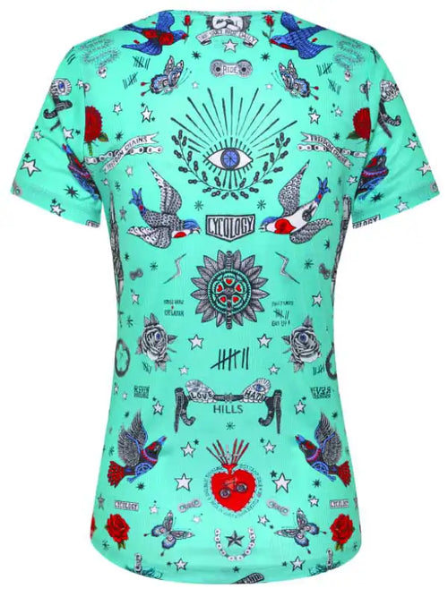 TATTOO WOMEN'S TECHNICAL T-SHIRT (取り寄せ対象商品)