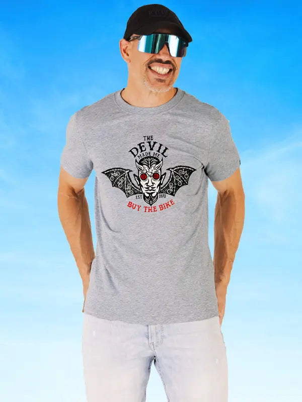 THE DEVIL MADE ME T SHIRT