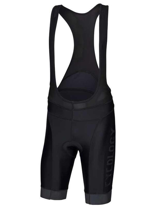 Mens Black Cycling Bib Shorts