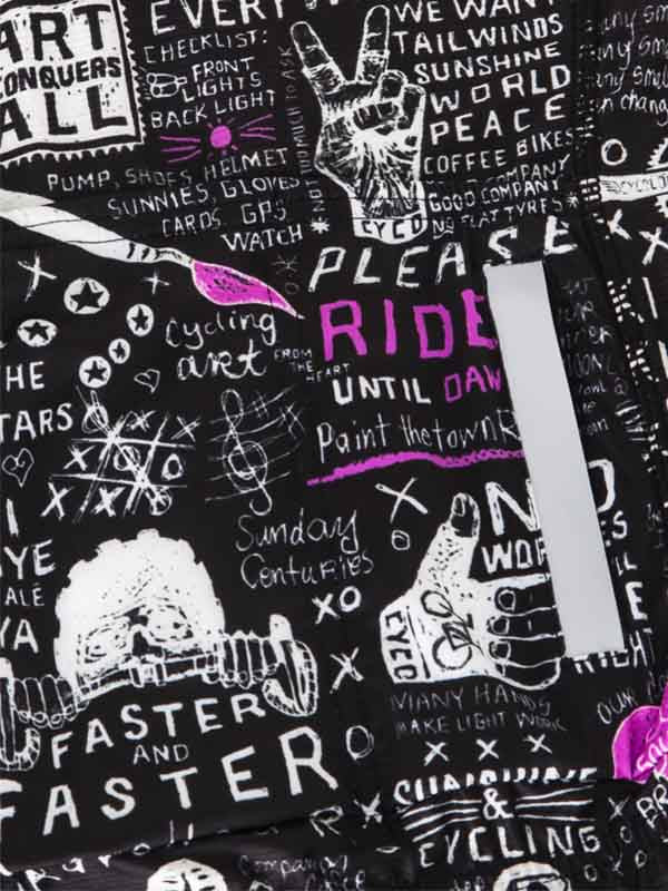 BIKE GRAFFITI WOMEN'S CYCLING JERSEY