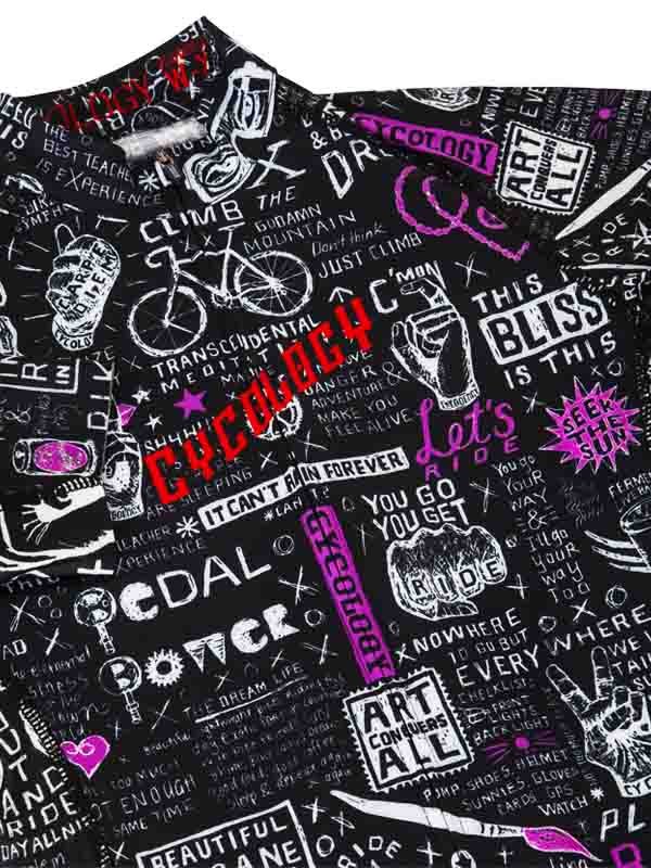 BIKE GRAFFITI WOMEN'S CYCLING JERSEY