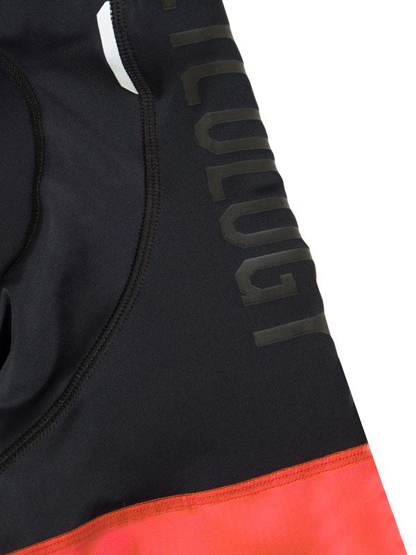 Cycology Women's (Black/Red) Bib Shorts
