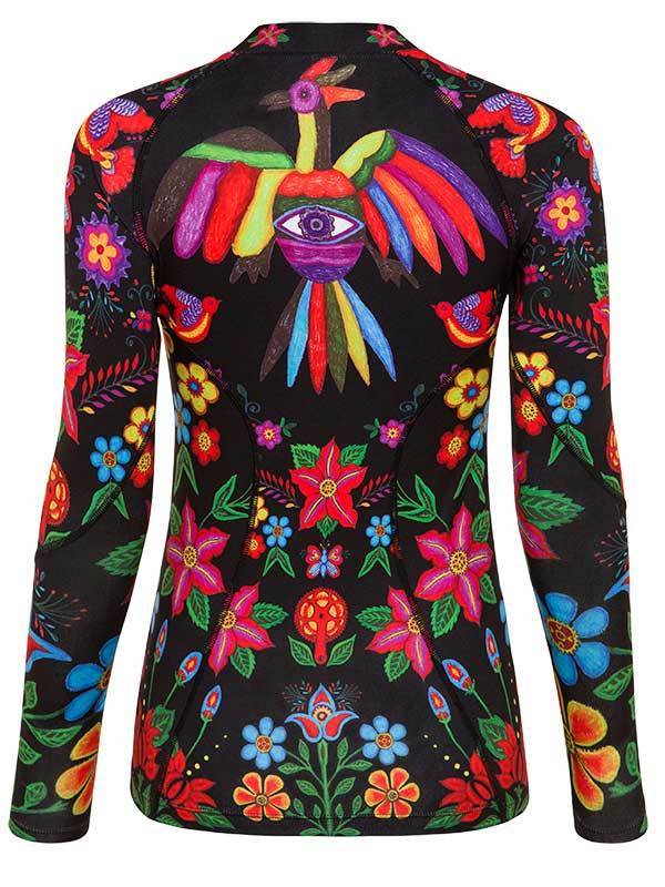 Frida Womens Black Long Sleeve Cycling Base Layer | Cycology