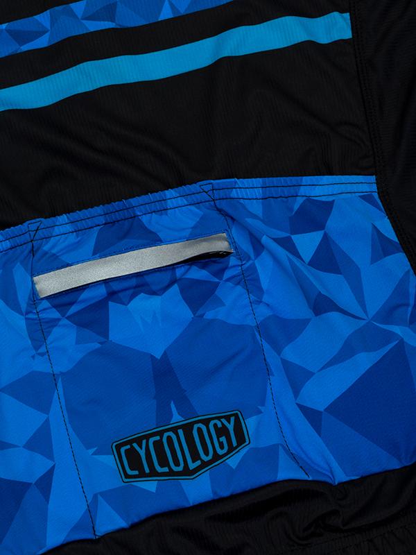 Geometric (Blue) Men's Jersey