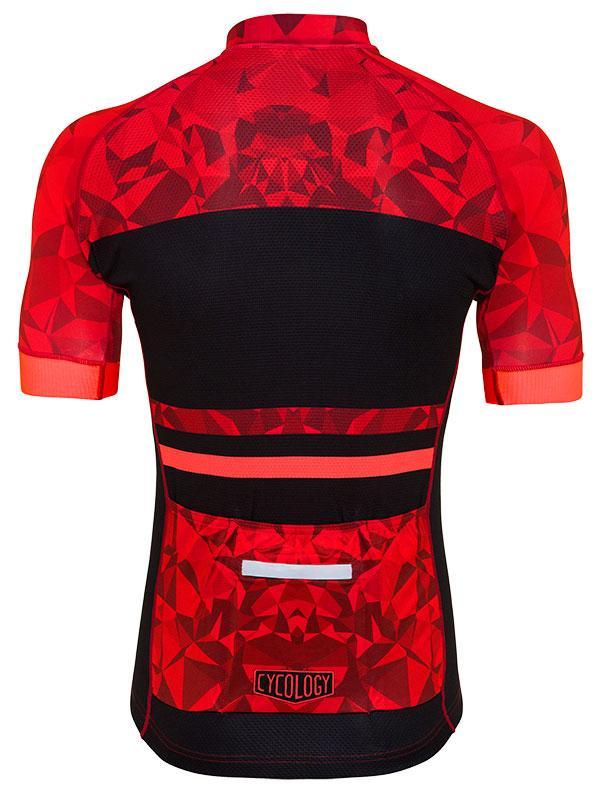 Geometric (Red) Men's Jersey
