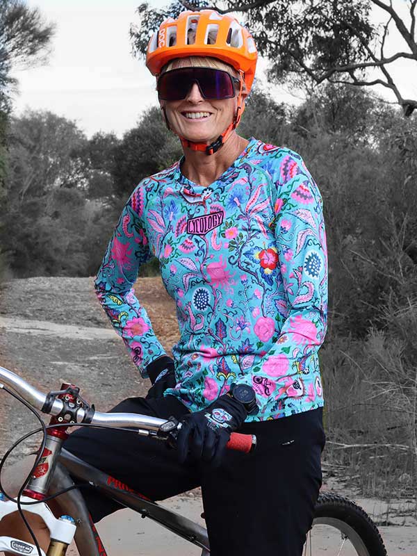 SECRET GARDEN WOMEN'S LONG SLEEVE MTB JERSEY