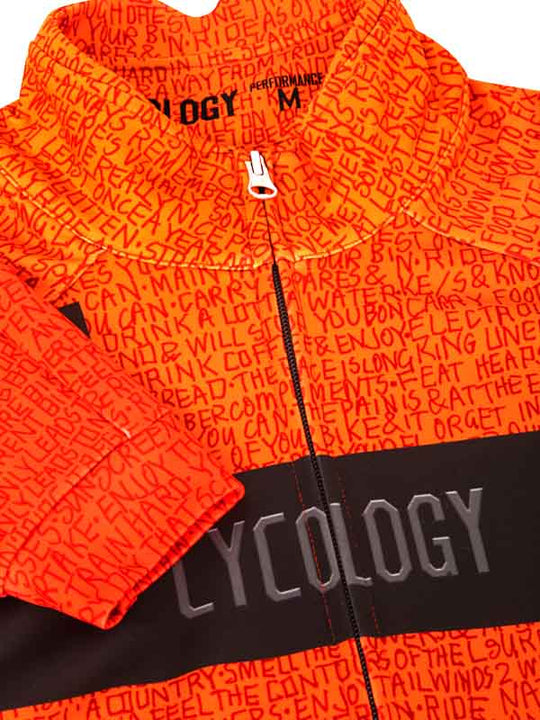 INSPIRE (ORANGE) WINTER JACKET 防風ウィンタージャケット