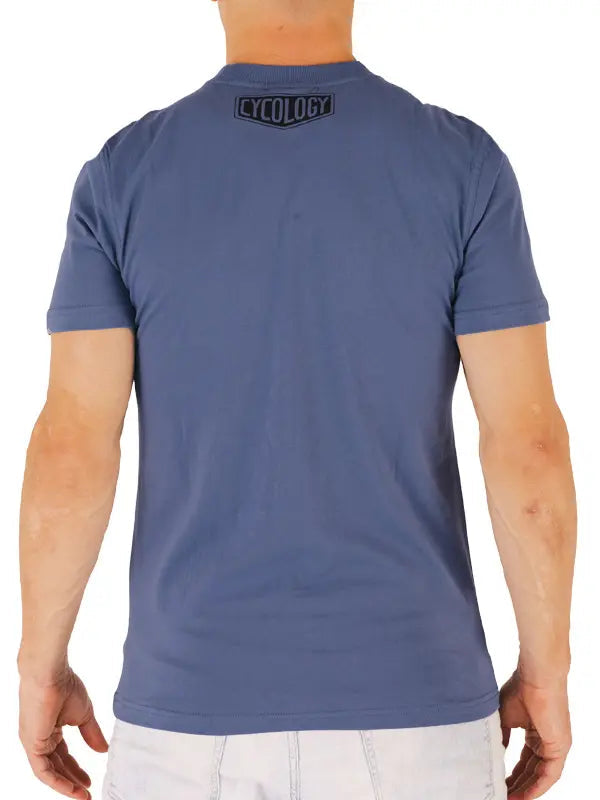 ALWAYS READY TO RIDE T SHIRT BLUE