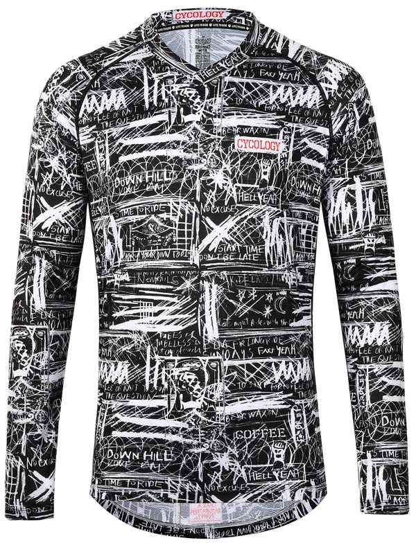 BRUNSWICK MEN'S LONG SLEEVE MTB JERSEY