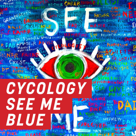 CYCOLOGY SEE ME BLUE ハーフラッピング