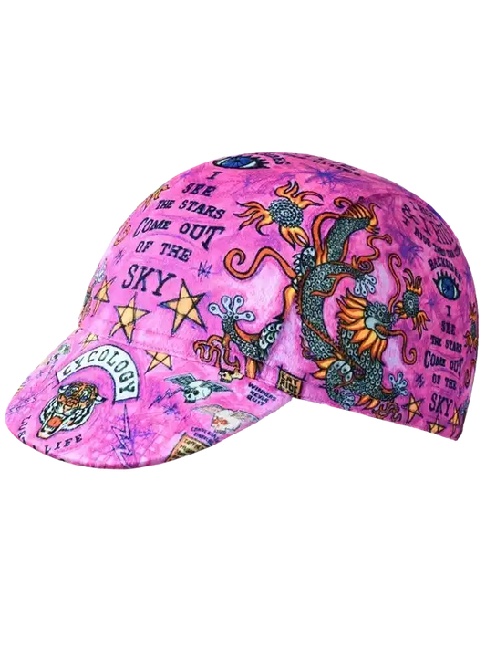CITY OF ANGELS  CYCLING CAP PINK