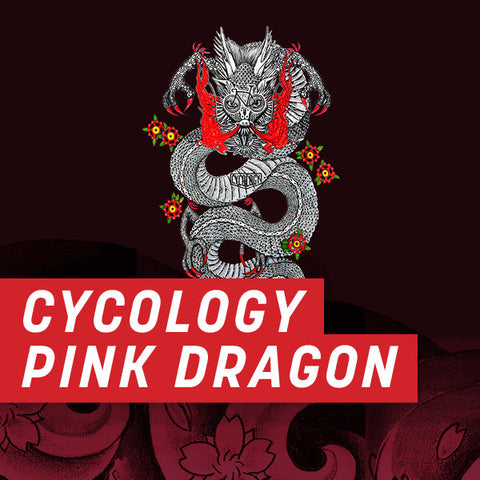 CYCOLOGY PINK DRAGON ハーフラッピング