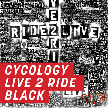 CYCOLOGY LIVE 2 RIDE BLACK ハーフラッピング