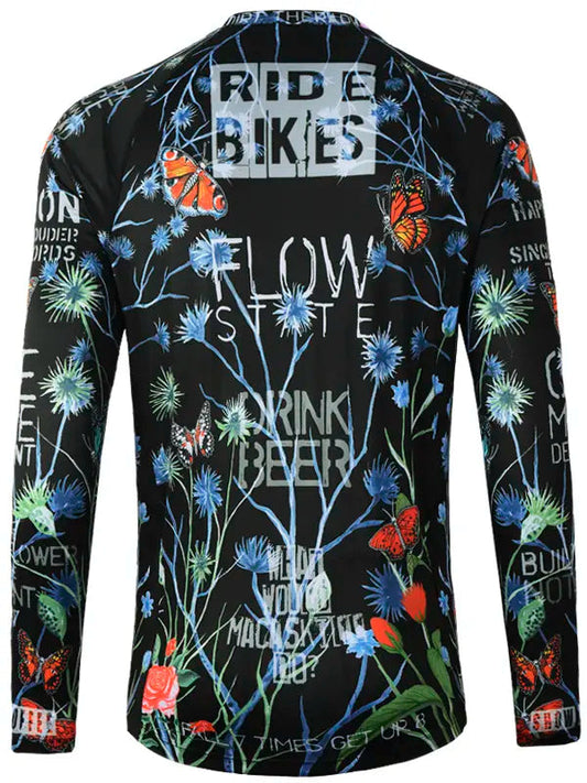 GANGSTA MEN'S LONG SLEEVE MTB JERSEY