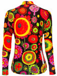 HEAVY PEDAL WOMEN'S LONG SLEEVE JERSEY BLACK