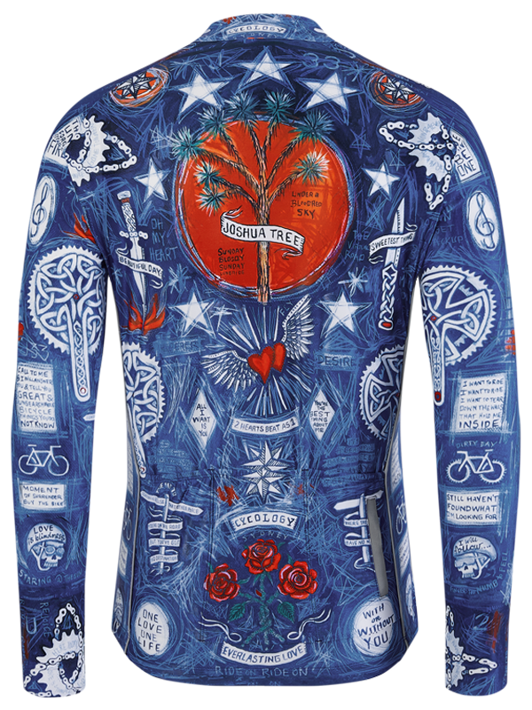JOSHUA TREE MEN'S LONG SLEEVE CYCLING JERSEY