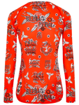 REBEL PEDAL WOMEN'S LONG SLEEVE MTB JERSEY【取り寄せ対象商品】