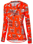 REBEL PEDAL WOMEN'S LONG SLEEVE MTB JERSEY【取り寄せ対象商品】