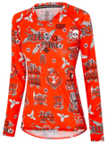 REBEL PEDAL WOMEN'S LONG SLEEVE MTB JERSEY【取り寄せ対象商品】