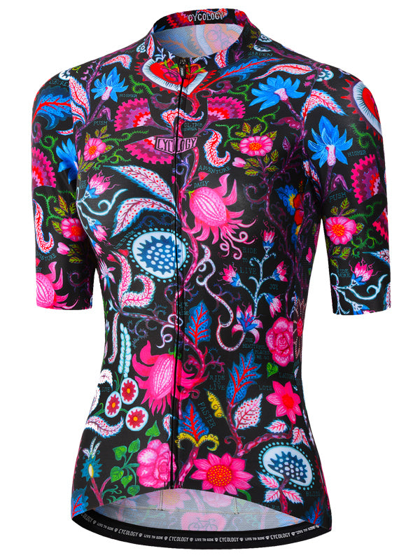 SECRET GARDEN  (BLACK) WOMEN'S REBORN JERSEY