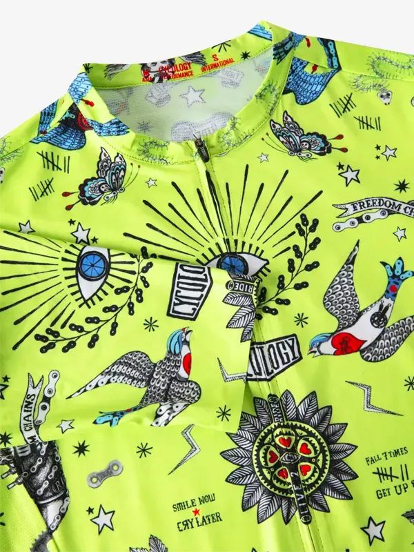 TATTOO (LIME) MEN'S REBORN JERSEYS
