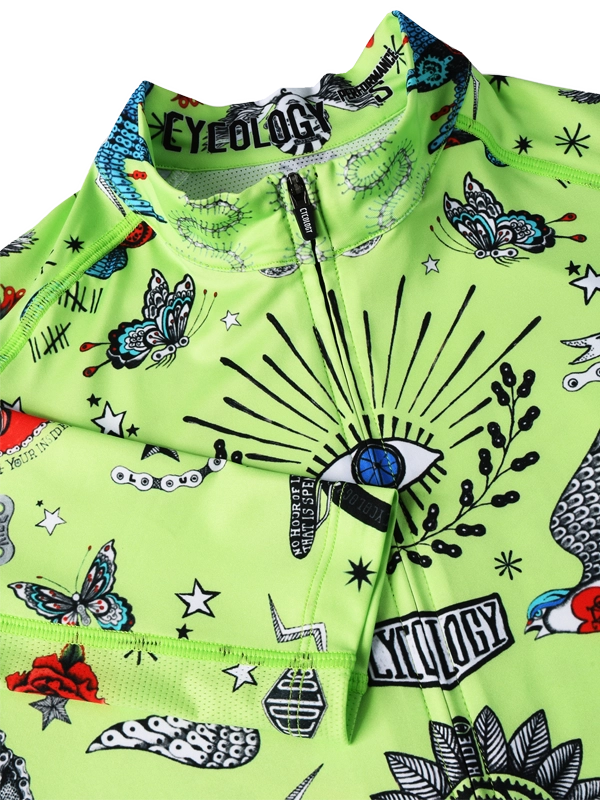 TATTOO MEN'S SUMMER LONG SLEEVE SUMMER JERSEY (取り寄せ対象商品）