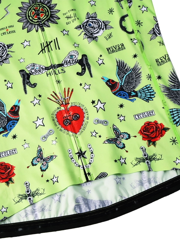 TATTOO MEN'S SUMMER LONG SLEEVE SUMMER JERSEY (取り寄せ対象商品）