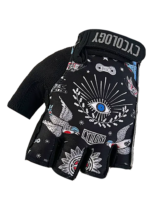 TATTOO CYCLING GLOVES
