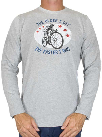 THE FASTER I WAS LONG SLEEVE T-SHIRT