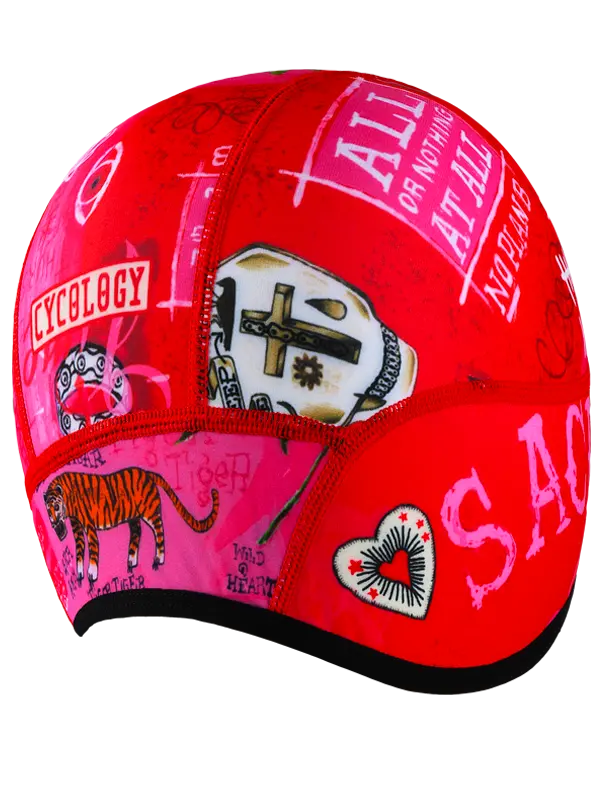 ZADIE PINK THERMAL BEANIE