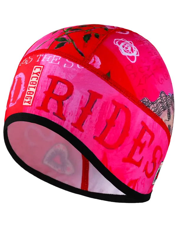 ZADIE PINK THERMAL BEANIE