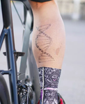 DNA　タトゥーシール　TATTOO STICKER (Temporary tattoo)