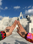 CROSS CHAIN クロスチェーン タトゥーシール　TATTOO STICKER (Temporary tattoo)