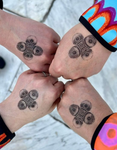 CROSS CHAIN クロスチェーン タトゥーシール　TATTOO STICKER (Temporary tattoo)