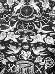 Velo Tattoo Men's Lightweight Windproof Cycling Jacket