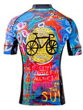 8 Days Mens Black Cycling Jersey | Cycology Clothing