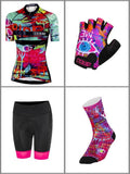 8 Days (Aqua) Women's  CYCLING JERSEY サイクルジャージ