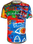 8 Days Men's Blue Technical Tshirt | Cycology AUS