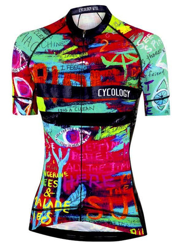 8 Days (Aqua) Women's  CYCLING JERSEY サイクルジャージ