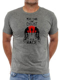 Always a Race Mens Dark Grey Cycling T-Shirt | Cycology AUS