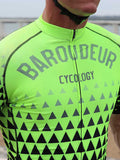 BAROUDEUR (LIME) MEN'S CYCLING JERSEY