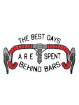 Best Days Behind Bars Men's Long Sleeve Tshirt