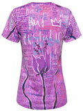 Nirvana Womens Pink Technical T shirt | Cycology Clothing